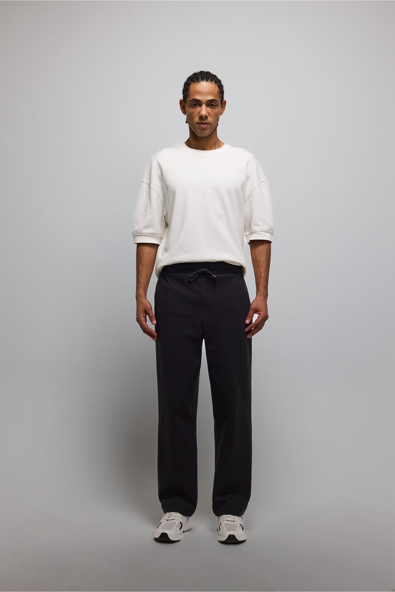 DeFacto Black Man Relax Fit Jogger Casual - Image 3